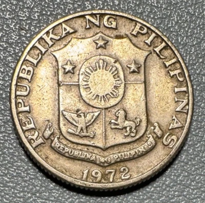 1972 Philippines 25 Sentimos coin -- Great condition - Image 1 of 2