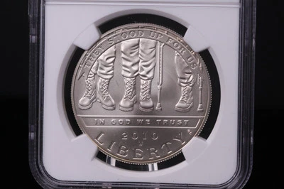 2010-W Disabled Veterans Commemorative. Silver $1. NGC MS-70. Store #GMC143 - Image 1 of 3
