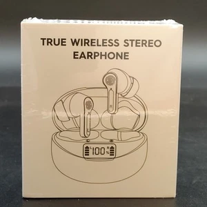 Auricolari Bluetooth True Wireless con Custodia di Ricarica, (Nuovi Sigillati) - Foto 1 di 4