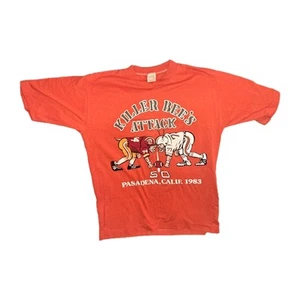 Miami Dolphins Shirt 1983 KILLER BEES ATTACK Super Bowl XVII RARE Medium (JVS) - Picture 1 of 9