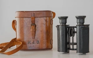 C. P. Goerz Trieder 12x Binoculars 1900 w/Original Case - Excellent Shape! - Bild 1 von 24