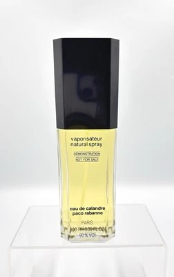 Vintage EAU DE CALANDRE por Paco Rabanne Spray Natural 100 ml 3,35 oz - Imagem 1 de 4