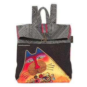 Laurel Burch Gato Ramo de Amor Flores Mochila Bolso RETIRADO NuevoÚLTIMO - Imagen 1 de 4