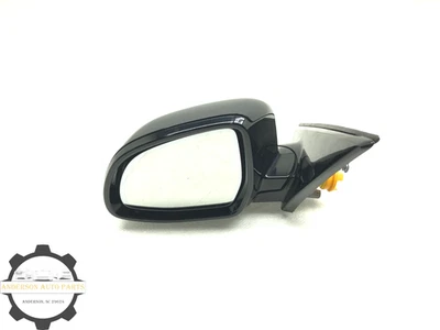2015-2019 BMW X6 F16 LEFT DRIVER SIDE EXTERIOR DOOR MIRROR OEM 416-CARBON BLACK - Image 1 of 4
