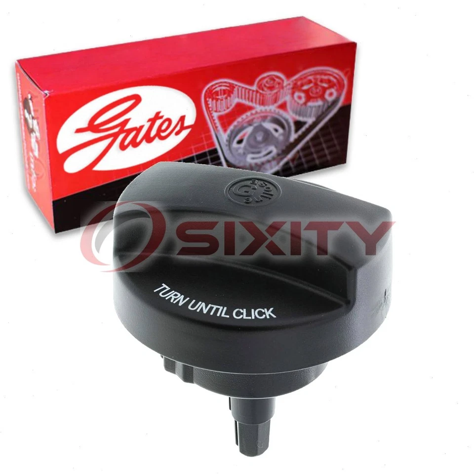 Tapa del tanque de combustible Gates para BMW 325i 2001-2006 2,5 L 3,0 L L6 suministro de gasolina almacenamiento um Foto 1 de 4