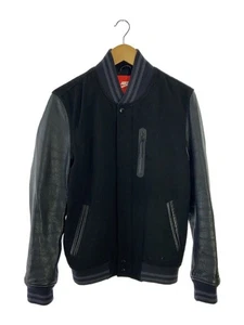 NIKE stadium jacket M wool Black 545943-011 Used - Picture 1 of 9