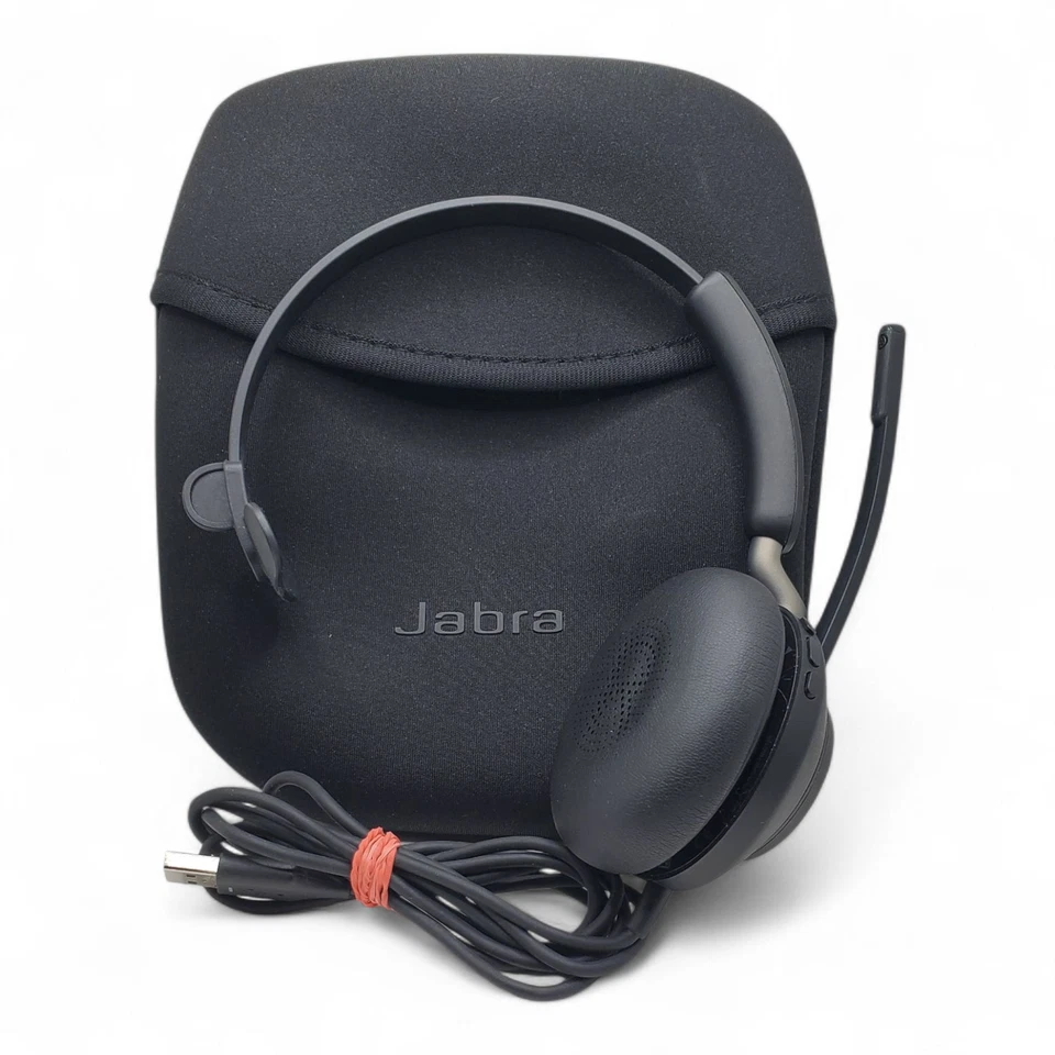 Jabra Evolve2 30 Mono USB-A Wired Headset – Mint Condition + Case - Image 1 of 4