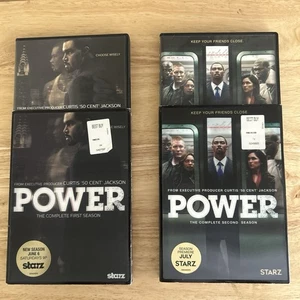 Power: Seasons 1 &  2 (DVD) With Lenticular Slipcovers - Authentic US Release - Imagen 1 de 14