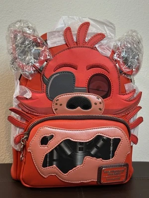 Mochila Lenticular NYCC Loungefly Five Nights At Freddy's Foxy Cosplay LE NUEVA CON ETIQUETAS Foto 1 de 4