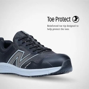 Men's Work Shoe Size 10 Aluminum Toe Evolve Industrial Shoe by New Balance - Picture 1 of 10