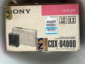 Cambiador de CD de disco compacto Sony CDX-U400D 10 discos coche automotriz - Imagen 1 de 7