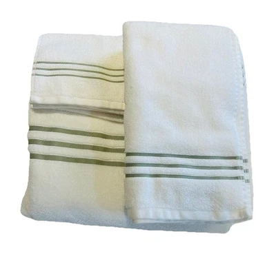 Juego de toallas de baño Sonoma Life+Style blancas Foto 1 de 4