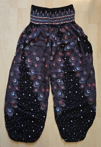 Paigh, Haremshose, Größe: XL, Schwarzes Pfauenauge, wie neu! - Bild 1 von 4