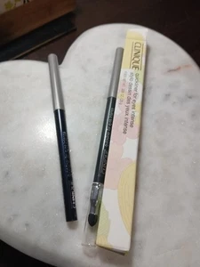 Clinique Quickliner Intense Eyeliner #05 Intense Charcoal + 01 Intense Black - Picture 1 of 1