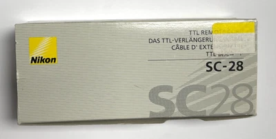 Nikon SC-28 - TTL cable remoto Foto 1 de 2