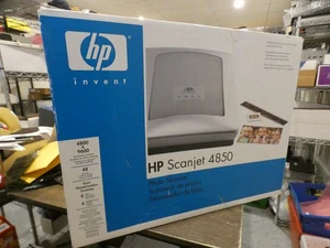 Open Box HP ScanJet 4850 Flatbed Scanner Photo SJ4850 Color 4800x9600-dpi USB - Picture 1 of 5
