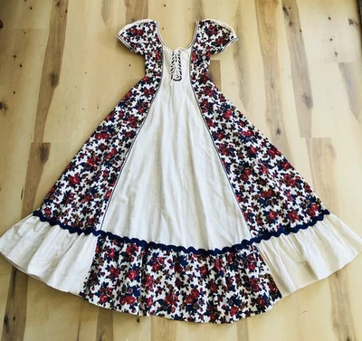 Винтажный черный ярлык корсет Gunne саксофон платье 9 - Изображение 1 из 4