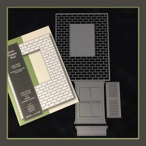 Poppystamps / Erinnerungsbox ZIEGELFENSTERWAND, GROSSES MADISONFENSTER + - Bild 1 von 11