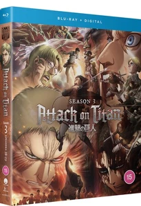 Attack On Titan: Season 3 (Blu-ray) Y?ki Kaji Marina Inoue (UK IMPORT) - Picture 1 of 1
