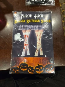 Thigh High , Halloween, Bloody Stiches - Picture 1 of 2