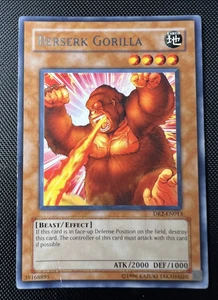 Berserker-Gorilla DR2-DE013 Rare Unbegrenzte Auflage Yu-Gi-Oh! TCG HP - Bild 1 von 3