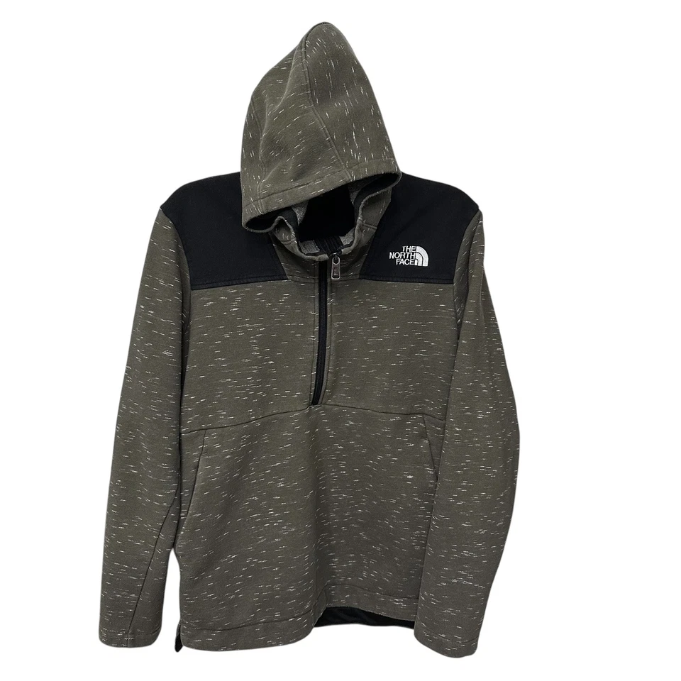 Sudadera con Capucha The North Face Media Cremallera Peso Medio Pullover Niño XL (18/20) Verde Foto 1 de 4