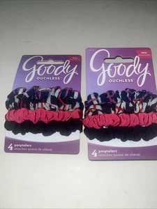 Goody Ouchless 08655 Scrunchies, impresión gráfica surtida JUEGO DE 2 - Imagen 1 de 3