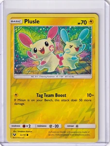 Juego de cartas coleccionables Plusle Holo #33 Pokemon Shining Legends 2017 - Imagen 1 de 2