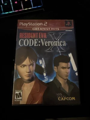 Resident Evil Code: Veronica X (Sony PlayStation 2, 2001) no manual - Bild 1 von 3