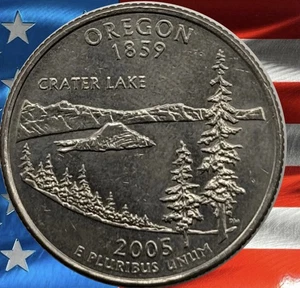2005 D Oregon State Quarter Circulated US Mint Collectible π²ποΈ - Picture 1 of 3