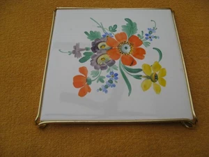 Untersetzer aus Keramik,  handgemalt,  aus Meissen - Bild 1 von 4