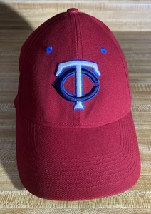 Minnesota Twins Mütze Kappe Riemen rot MLB Baseball verstellbar Nike Dri-Fit Legacy91 - Bild 1 von 7