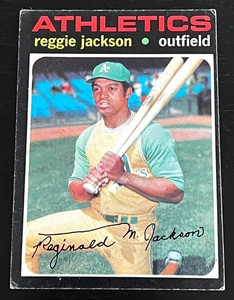 162)  1971 TOPPS #20 REGGIE JACKSON 2ND YEAR 564 HR H O F - FREE SHIP READ! - Picture 1 of 2