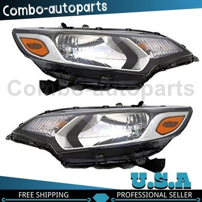 Левая правая фара в сборе подходит для Honda Fit 2015-2017 годов выпуска - Изображение 1 из 3