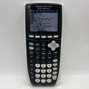 Texas Instruments TI-84 Plus C Silver Edition Graphing Calculator No Cover - Picture 1 of 7