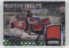 2016 Panini Prizm NASCAR Firesuit Fabrics Team Set Green Flag /99 Michael Annett