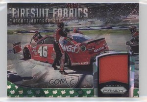 2016 Panini Prizm NASCAR Firesuit Fabrics Team Set Green Flag /99 Michael Annett