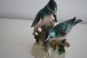Porzellan Figur von Gräfenthal Eisvögel Pärchen 9811 guter Zustand - Bild 1 von 7
