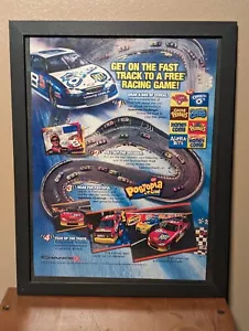 Vintage Nascar Post Postopia Promo Ad Print Poster Art 6.5/10in - Picture 1 of 2