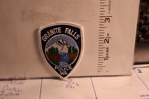 police patch GRANITE FALLS POLICE WASHINGTON BALL CAP SIZE - Bild 1 von 1