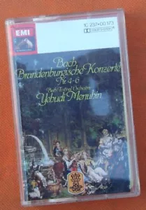 EMI 1C 23700173 Bach, Yehudi Menuhin, Brandenburgkonserter Nr. 4-6,Bath Festival - Picture 1 of 3