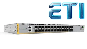 ALLIED TELESIS X510-28GSX, 24xGIGA SFP, 4xSFP+ 10GbE, 2xPSU, eti - Zdjęcie 1 z 3