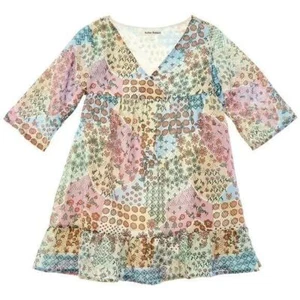 ROLLER RABBIT NWT PRIMEVERE DONNI Silk Blend Dress size 4 - Picture 1 of 3