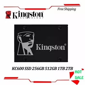 Kingston Interne SSD KC600 2,5 Zoll 256GB 500GB 1TB 2TB SATA3 Solid State Drive - Bild 1 von 9