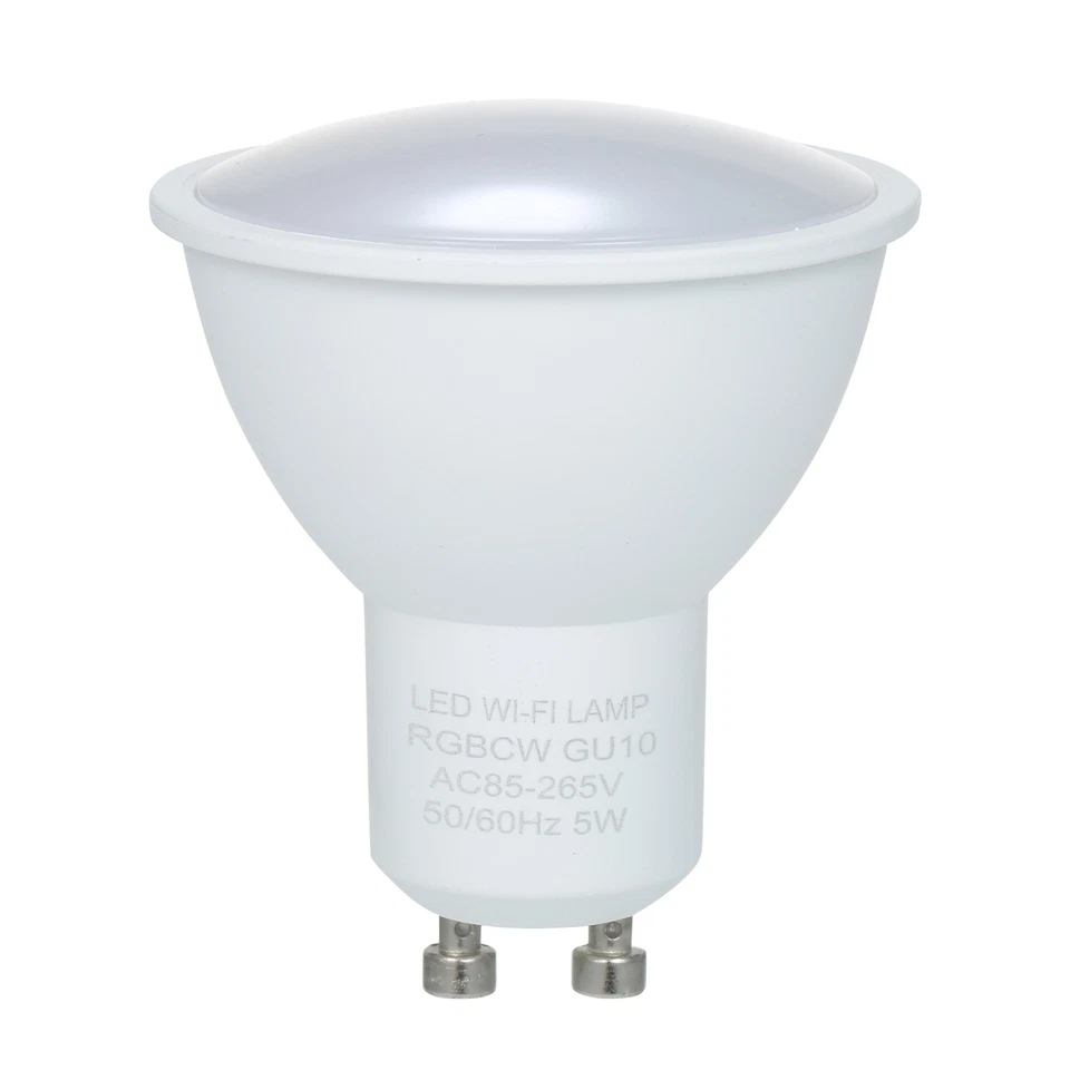 5W    Dual Mode White &  16 Million Colors GU10   V6T5 - Image 1 of 4