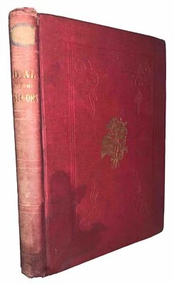 1845, 1st Ed, DIAL OF THE SEASONS, OR A PORTRAIT OF NATURE, by THOMAS FISHER Foto 1 de 4
