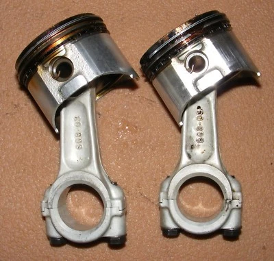 Mariner 9.9 HP 4 Stroke Pistons And Rods PN 825711 Fits 1995-2000 - Image 1 of 4