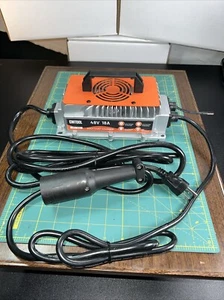 48V 18A Golf Cart Smart Battery Charger D Style Plug for EzGo Club Car TXT RXV - Picture 1 of 14