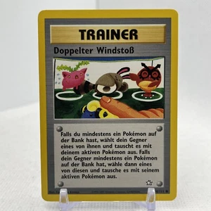 Doppelter Windstob German Double Gust 100/111 Regular Pokémon Neo Genesis NM - Picture 1 of 6