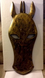 African Giraffe Jungle Mask Africa Decor Wall Hanging 20 1/2" tall - Picture 1 of 2